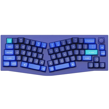 კლავიატურა Keychron Q803, Gateron G pro Brown, Wired, RGB, USB, Gaming Keyboard, Blue