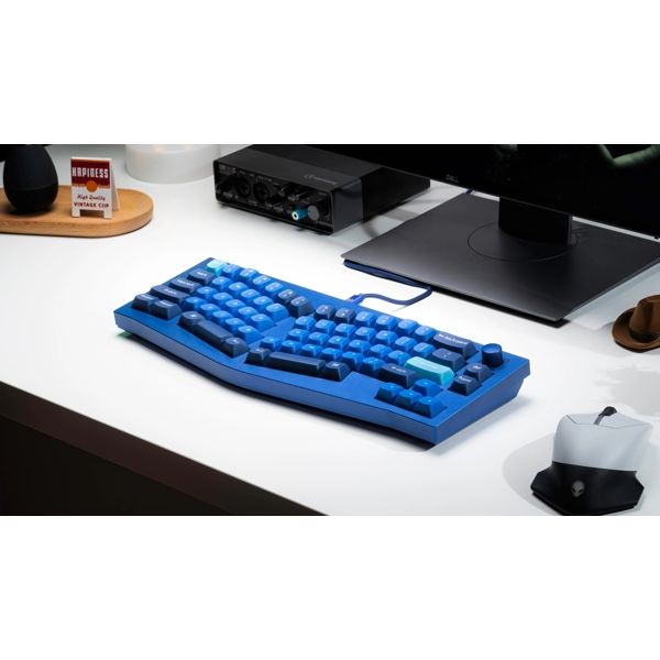 კლავიატურა Keychron Q803, Gateron G pro Brown, Wired, RGB, USB, Gaming Keyboard, Blue