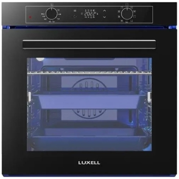 ჩასაშენებელი ელექტრო ღუმელი Luxell A68-SGF3 DDT, 85L, Built-In, Black