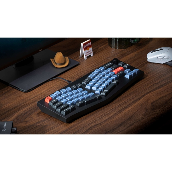 კლავიატურა Keychron Q8M3, Gateron G pro Brown, Wired, RGB, USB, Gaming Keyboard, black