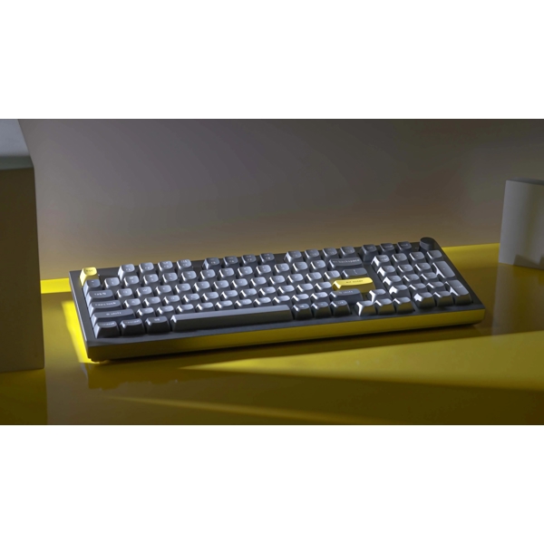 კლავიატურა Keychron Q5N2Z, Gateron G pro Blue, Wired, RGB, USB, Gaming Keyboard, Gray