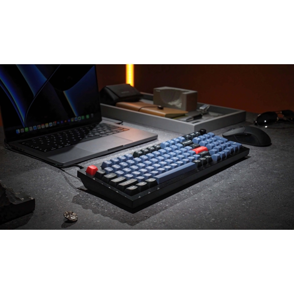 კლავიატურა Keychron Q5M3Z, Gateron G pro Brown, Wired, RGB, USB, Gaming Keyboard, Black