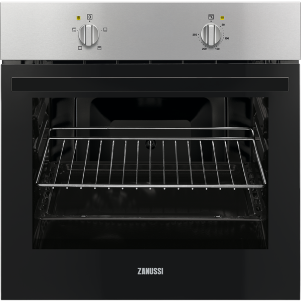 ჩასაშენებელი ელექტრო ღუმელი Zanussi ZZB510301X, 56L, Built-In, Stainless Steel