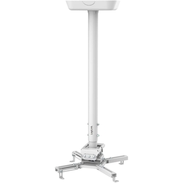 პროექტორის საკიდი LogiLink BP0158, Ceiling Mount For Projector, From 70cm to 110cm, White