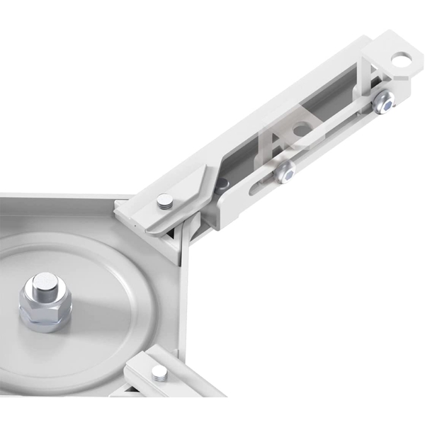 პროექტორის საკიდი LogiLink BP0158, Ceiling Mount For Projector, From 70cm to 110cm, White