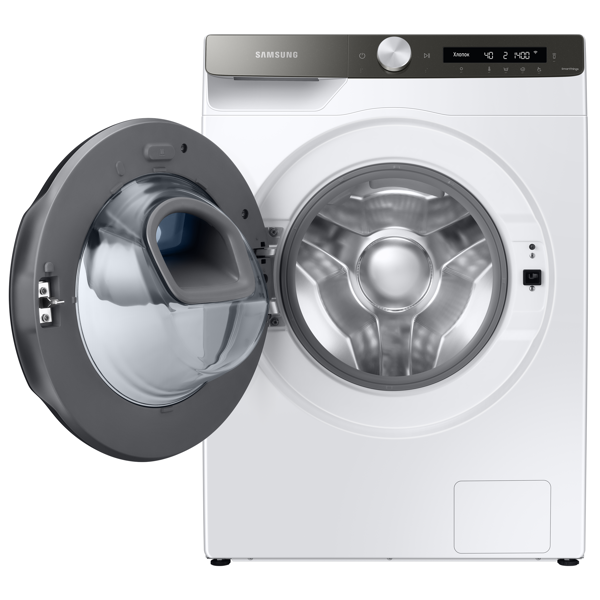 სარეცხი+საშრობი მანქანა Samsung WD80T554CBT/LP, 8Kg, A, 1400Rpm, 73Db, Washing+Dryer Machine, White