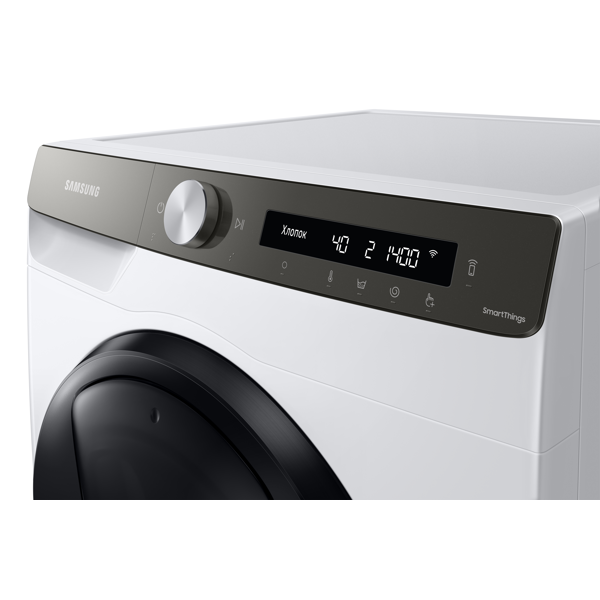 სარეცხი+საშრობი მანქანა Samsung WD80T554CBT/LP, 8Kg, A, 1400Rpm, 73Db, Washing+Dryer Machine, White