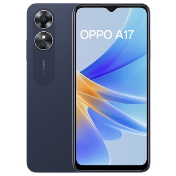 მობილური ტელეფონი Oppo A17, 4GB, 64GB, Dual Sim, Black