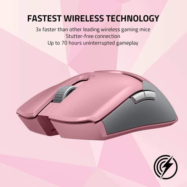 მაუსი Razer RZ01-03050300-R3M1 Viper Ultimate, Wired, USB, Gaming Mouse, Pink