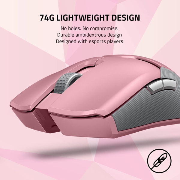 მაუსი Razer RZ01-03050300-R3M1 Viper Ultimate, Wired, USB, Gaming Mouse, Pink