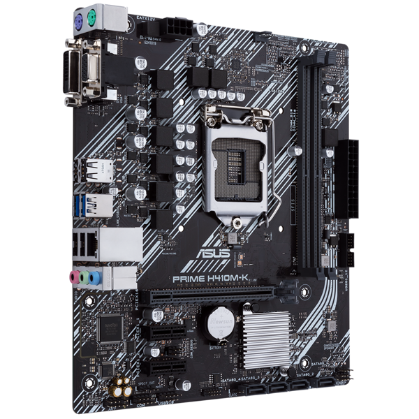 დედა დაფა Asus H410M−K Prime, LGA 1200, DDR4, 64GB