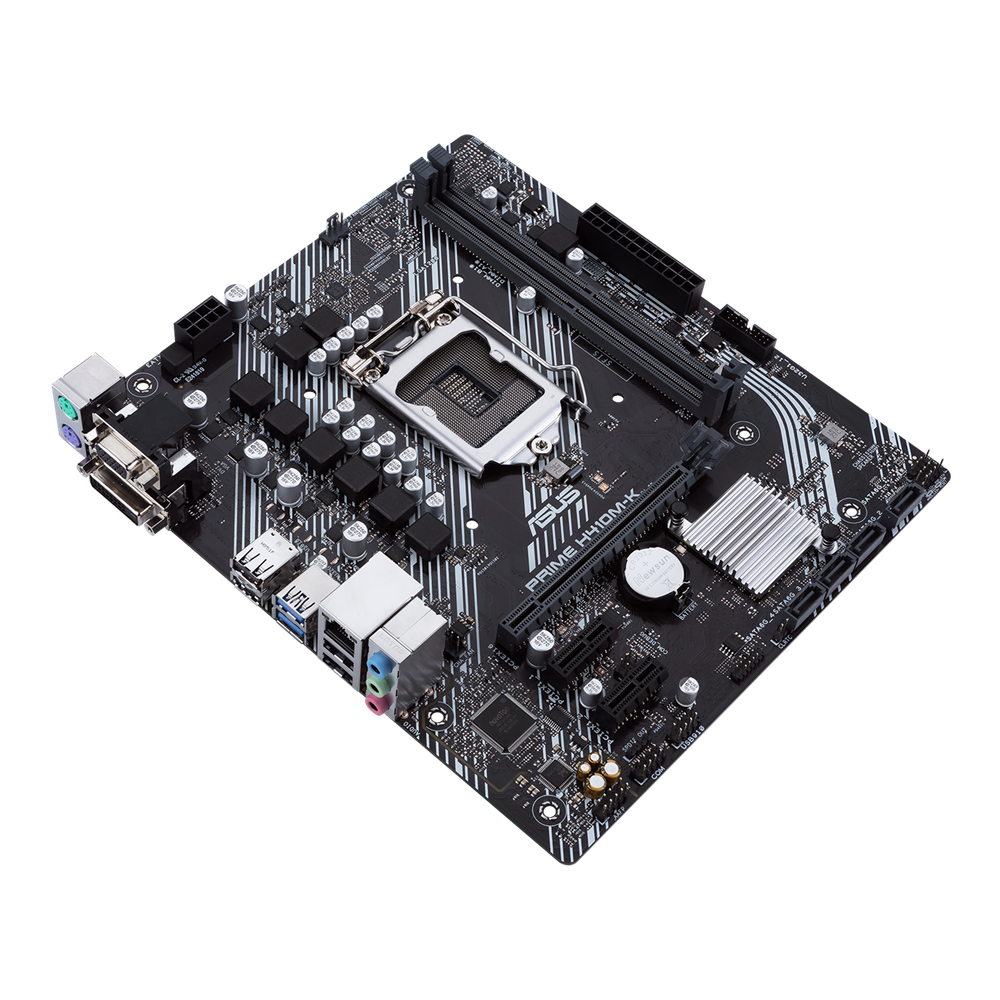დედა დაფა Asus H410M−K Prime, LGA 1200, DDR4, 64GB
