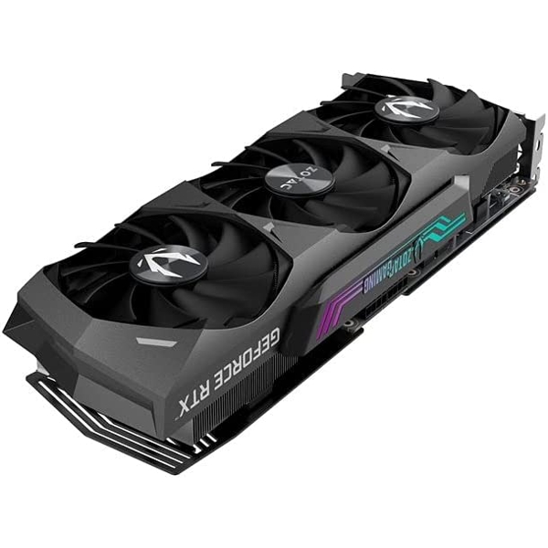 ვიდეო დაფა Zotac ZT-A30710J-10P Gaming GeForce RTX3070 Ti Trinity OC, 8GB, 256bit, HDMI, DP, Black