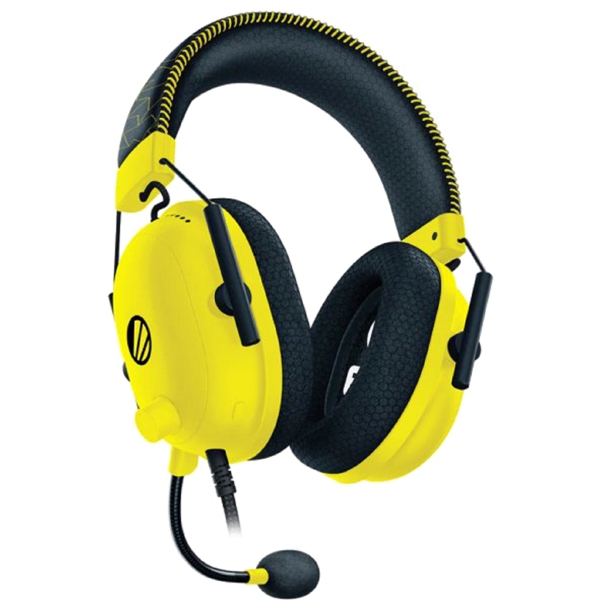 ყურსასმენი Razer RZ04-03230500-R3M1 BlackShark V2, Gaming Headset, Wired, 3.5mm, Black/Yellow