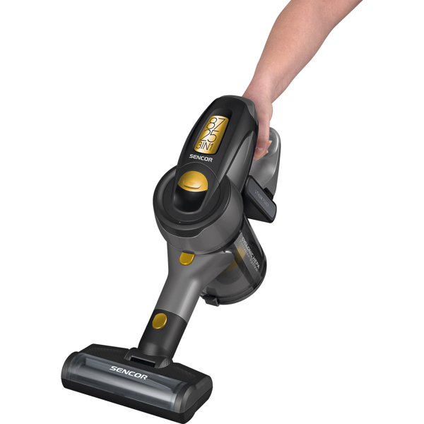 Sencor SVC 8725GD, 0.5L, 400W, Vacuum Cleaner, Black