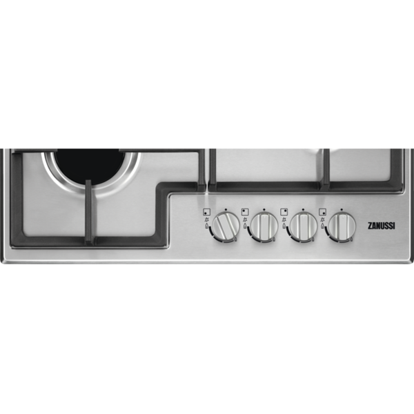 ჩასაშენებელი ქურის ზედაპირი Zanussi GPZ263SS, Built-in, Silver