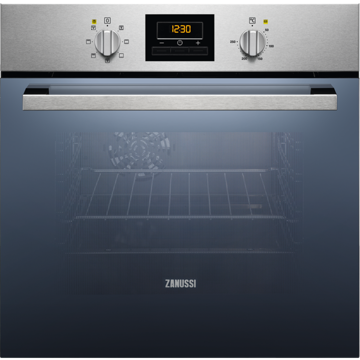 ჩასაშენებელი ელექტრო ღუმელი Zanussi ZZB525601X, 53L, Built-In, Grey