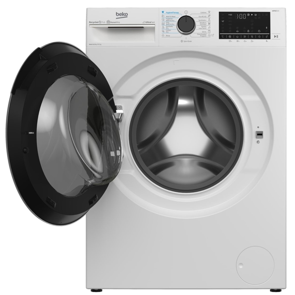 სარეცხი+საშრობი მანქანა Beko B5DF T 59447 W, 9KG, A++, 1400Rpm, 76Db, Washing+Dryer Machine, White