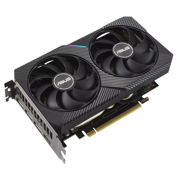 ვიდეო დაფა Asus O8G-MINI-V2 Gaming GeForce RTX3060 Ti V2 MINI OC, 8GB, 256bit, HDMI, DP, Black