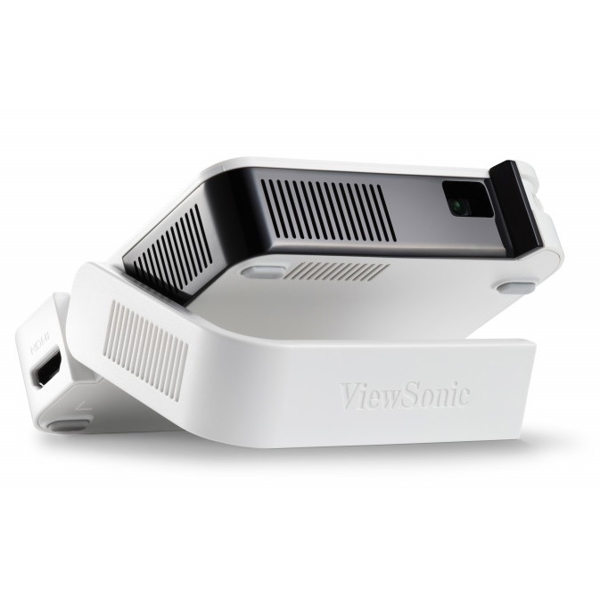 პროექტორი ViewSonic M1 Mini Plus, Smart LED Pocket Cinema Projector, 854 x 480, 120lm, 500:1, White