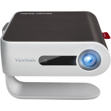 პროექტორი ViewSonic M1+, Smart LED Portable Projector, HD 854 x 480, 300lm, 12000:1, Silver