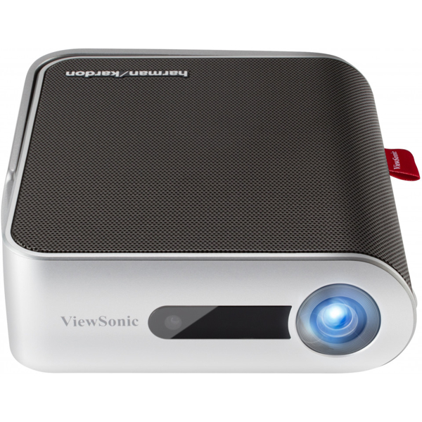 პროექტორი ViewSonic M1+, Smart LED Portable Projector, HD 854 x 480, 300lm, 12000:1, Silver