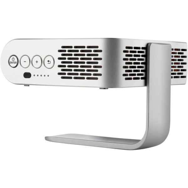 პროექტორი ViewSonic M1+, Smart LED Portable Projector, HD 854 x 480, 300lm, 12000:1, Silver