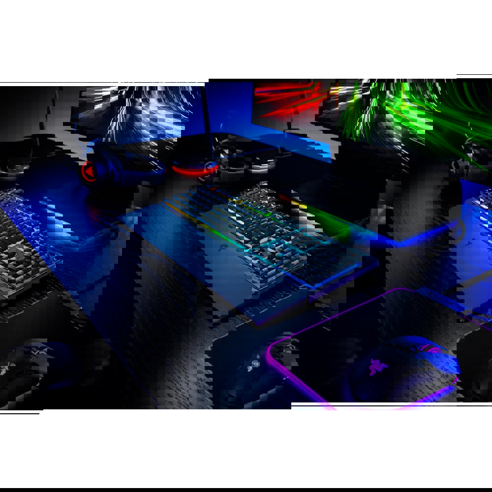 კლავიატურა Razer RZ03-04460800-R3R1 Ornata V3, Wired, RGB, USB, Gaming Keyboard, Black