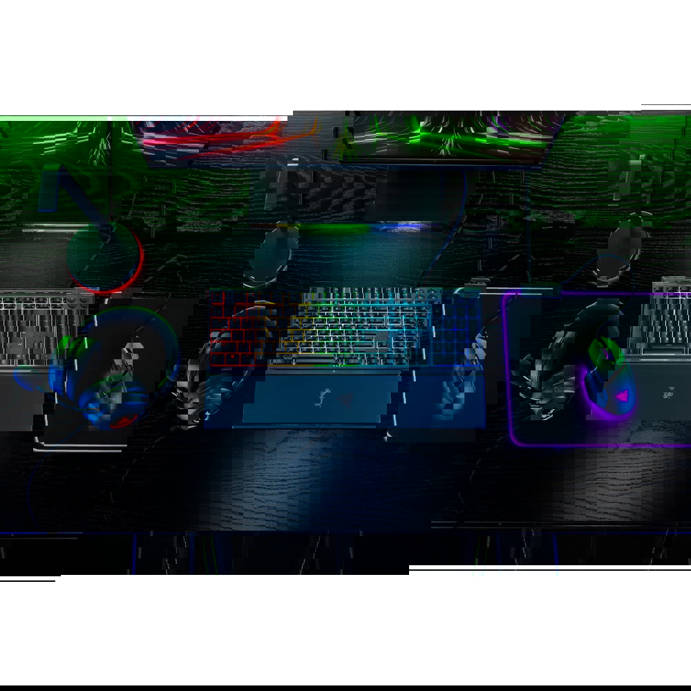 კლავიატურა Razer RZ03-04460800-R3R1 Ornata V3, Wired, RGB, USB, Gaming Keyboard, Black