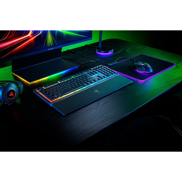 Razer RZ03-04460800-R3R1 Ornata V3, Wired, RGB, USB, Gaming Keyboard, Black