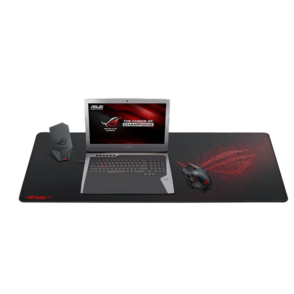  Asus 90MP00K1-B0UC00 ROG Sheath, Gaming Mouse Pad, XXL, Black