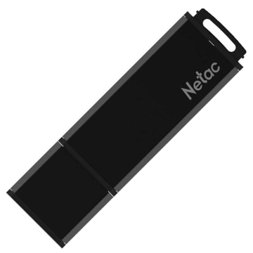 USB ფლეშ მეხსიერება Netac NT03U351N-032G-30BK, 32GB, USB 3.0, Black