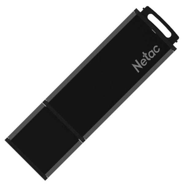 USB ფლეშ მეხსიერება Netac NT03U351N-032G-30BK, 32GB, USB 3.0, Black