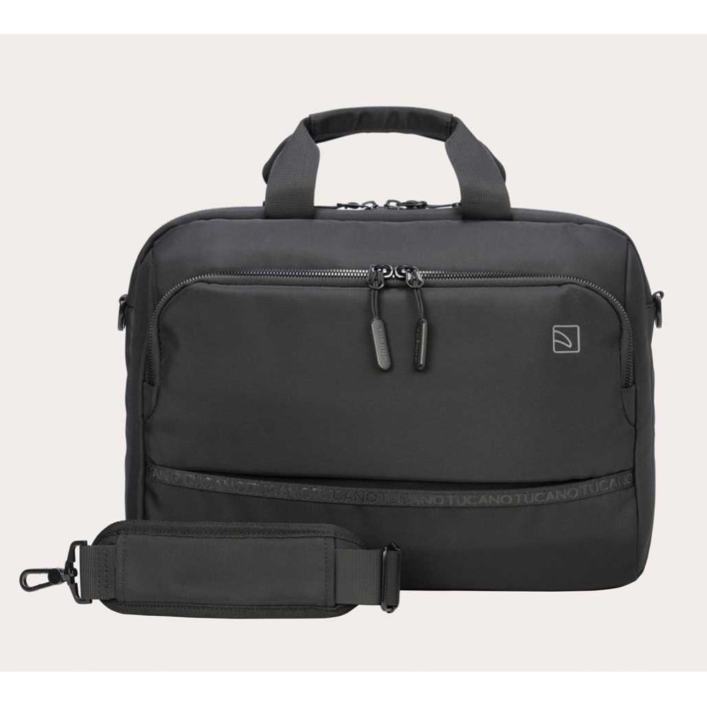 ნოუთბუქის ჩანთა Tucano BPLA15D-BK, 15.6", Laptop Bag, Black