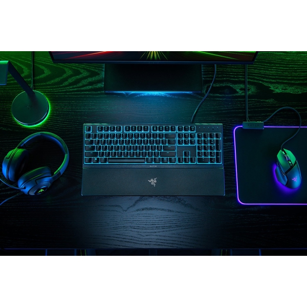 კლავიატურა Razer RZ03-04470800-R3R1 Ornata V3 X, Wired, RGB, USB, Gaming Keyboard, Black