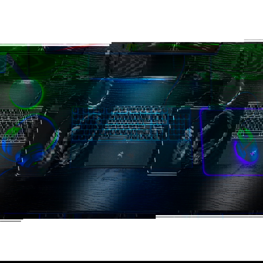 კლავიატურა Razer RZ03-04470800-R3R1 Ornata V3 X, Wired, RGB, USB, Gaming Keyboard, Black