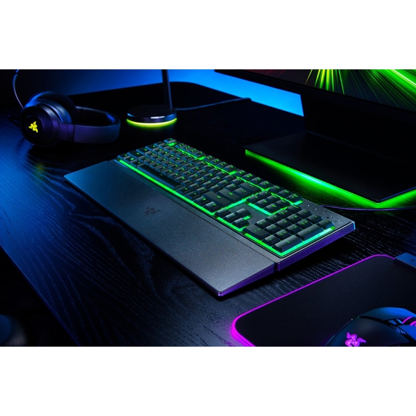 კლავიატურა Razer RZ03-04470800-R3R1 Ornata V3 X, Wired, RGB, USB, Gaming Keyboard, Black