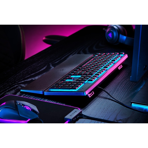 კლავიატურა Razer RZ03-04470800-R3R1 Ornata V3 X, Wired, RGB, USB, Gaming Keyboard, Black