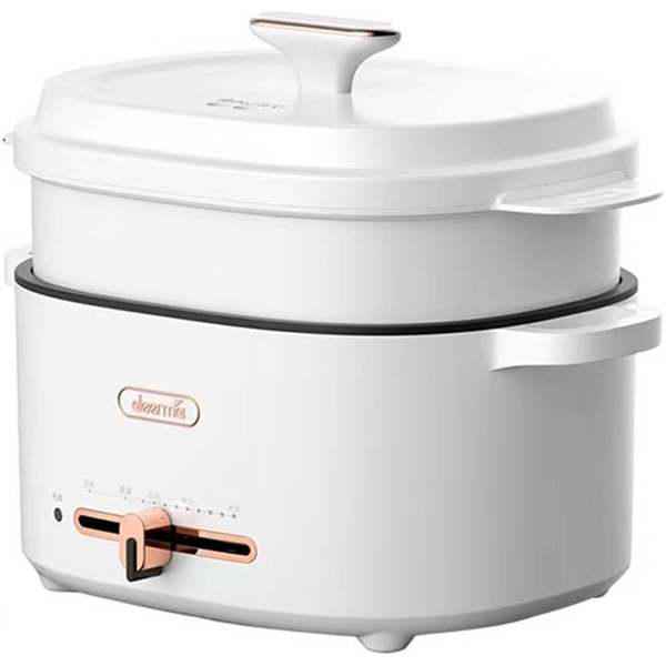 მულტსახარში Xiaomi Deerma DG20 CN, 1200W, 2L, Multifunction Electric Cooker, White