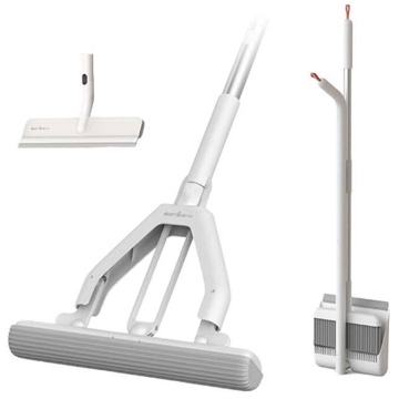 იატაკის საწმენდის ნაკრები Xiaomi Deerma QJ100, Multifunctional Cleaning Set 3in1, White