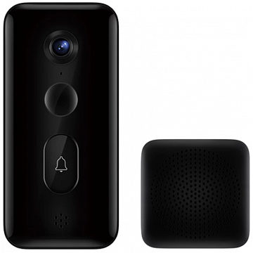 დარეკვის პანელი Xiaomi BHR5416GL, Smart Doorbell, Wifi, 2.4Ghz, Black