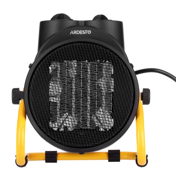 ელექტრო გამათბობელი Ardesto IFH-02B, 2000W, 20m², Electric Heater, Black/Yellow