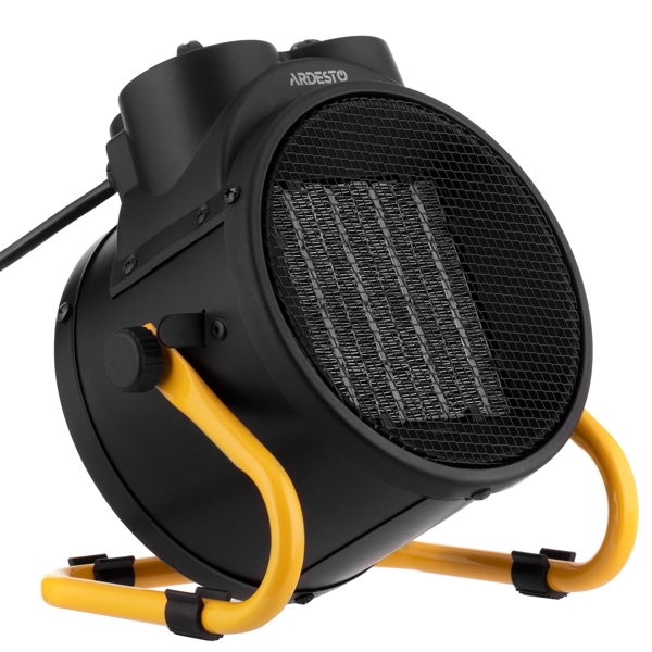 ელექტრო გამათბობელი Ardesto IFH-02B, 2000W, 20m², Electric Heater, Black/Yellow