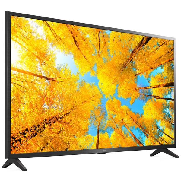 ტელევიზორი LG 43UQ75003LF, 43", 4K UHD, Smart TV, HDMI, USB, RJ45 , WIFI, Black