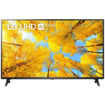 ტელევიზორი LG 55UQ75003LF, 55", 4K UHD, Smart TV, HDMI, USB, BT, WIFI, Black