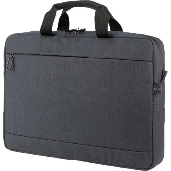 ნოუთბუქის ჩანთა Tucano BSTOP1314-BK Stop, 14", Laptop Bag, Black