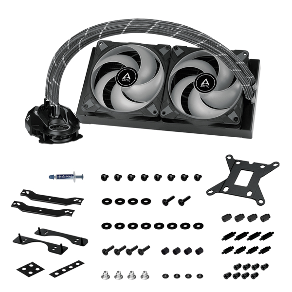 Arctic ACFRE00098A 280, RGB, 140mm, 2000RPM, Cooler, Black