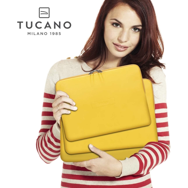 Tucano BFTO1112-Y Today, 12", Laptop Sleeve, Yellow