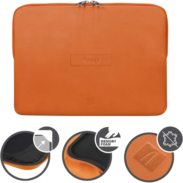 Tucano BFTO1112-O Today, 12", Laptop Sleeve, Orange