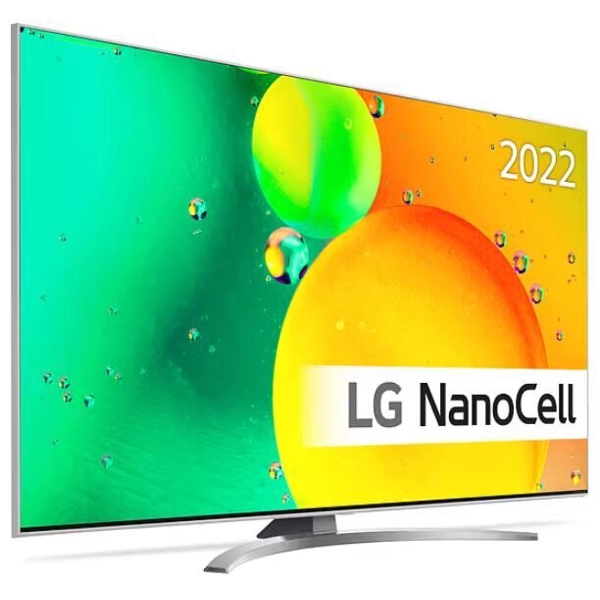 ტელევიზორი LG 55NANO783QA, 55", 4K UHD, Smart TV, HDMI, USB, BT, WIFI, White